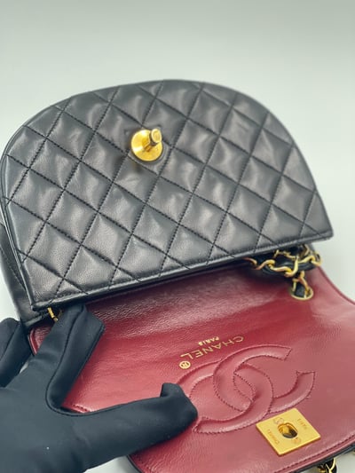 chanel書包轉釦半月包8