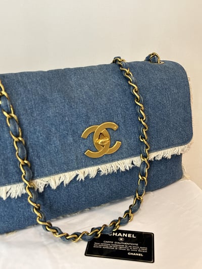 Ba0955 大LOGO牛仔包16