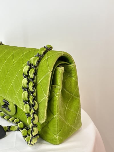 Ba1022 Chanel絲絨綠CF259