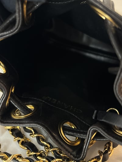 Ba1129 Chanel 迷你金球水桶包14