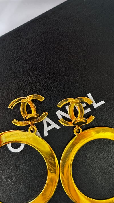 Chanel 圈圈耳夾4