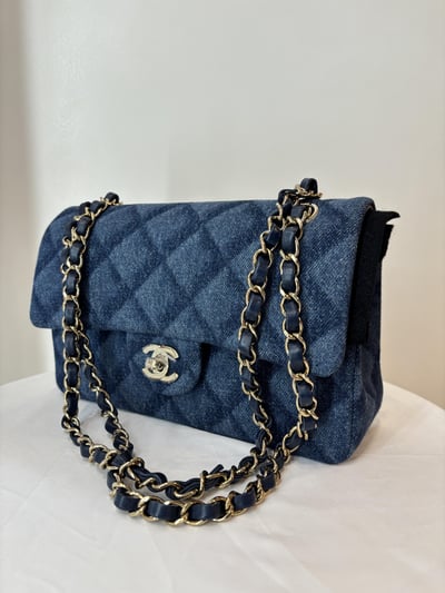 Ba1345 Chanel格紋丹寧CF234