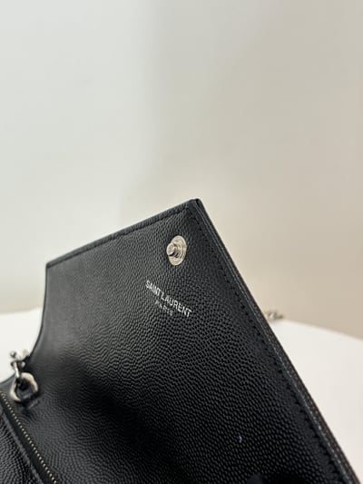 Ba1399 YSL黑銀WOC12