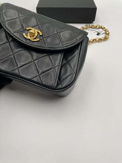 Ba1412Chanel雕花鍊元寶包8