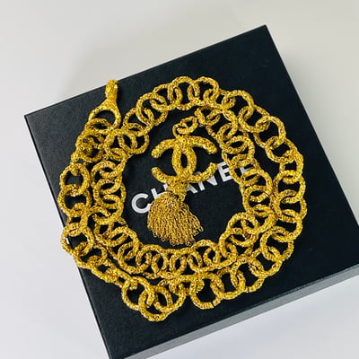 Chanel 熔岩流蘇腰鍊1