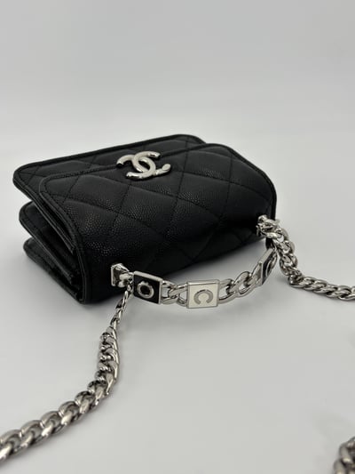 Chanel珐瑯手柄鏈條包6