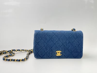 Chanel 牛仔mini coco1