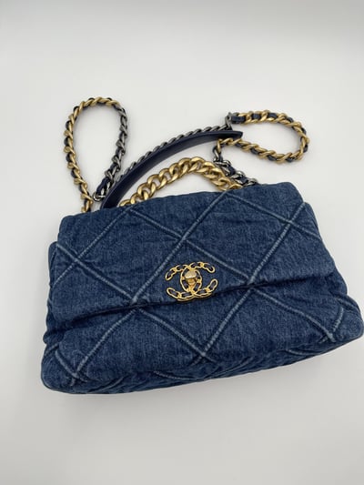 Chanel牛仔19（中號）1