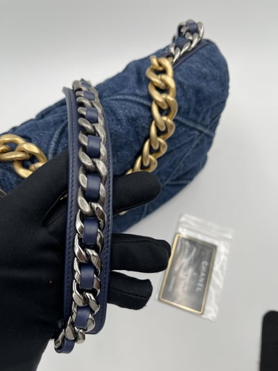 Chanel牛仔19（中號）14