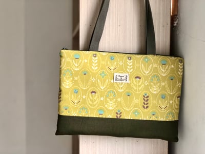 可肩背拉鍊筆電包｜Ariselin Design 客製化布品｜1