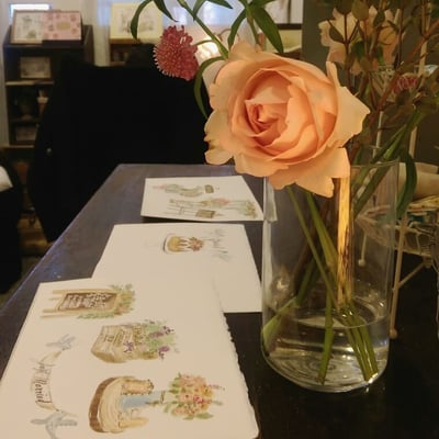 輕水彩課：森林裡的婚禮協奏曲4