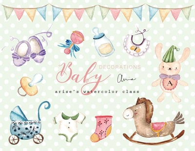 尼莫的百寶箱｜Ariselin Design 水彩課｜1