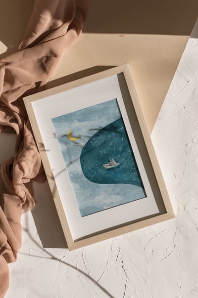 畫一首歌：離人｜藝術微噴裝飾畫4