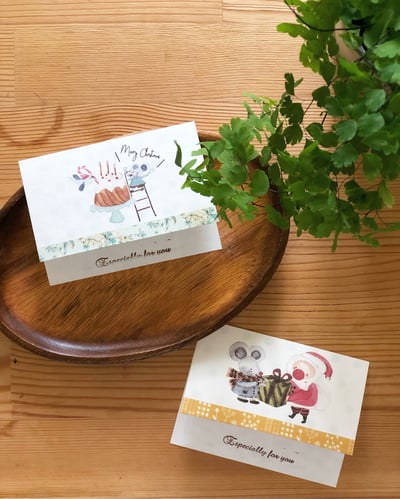 到小老鼠家過聖誕｜Ariselin Design 水彩課｜5