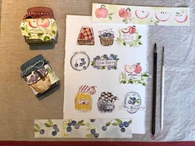 輕水彩：嗨！果醬先生6