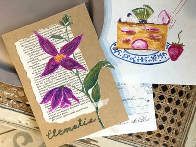 油粉彩課：油粉彩的初心課1