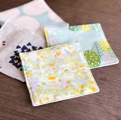 小布杯墊｜Ariselin Design 客製化布品｜3
