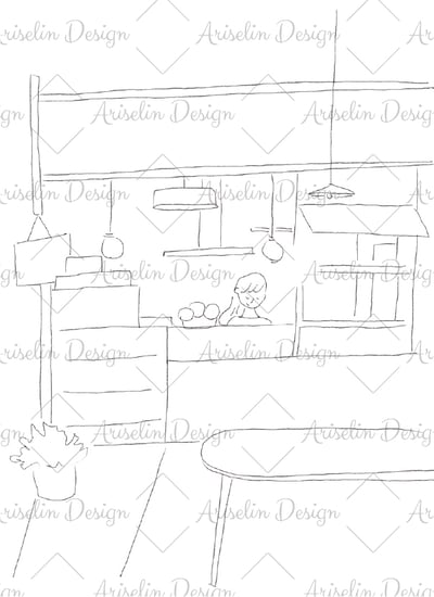 輕水彩：台南《之間，家料理》8