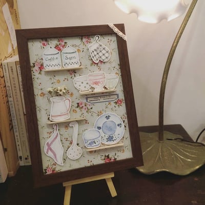 廚房裡的小春日和｜Ariselin Design 水彩課｜4