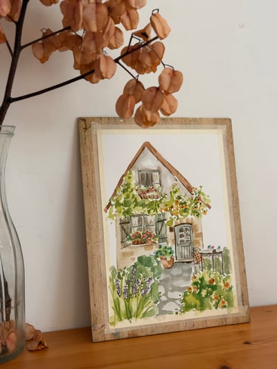 輕水彩：英式花園巡禮7