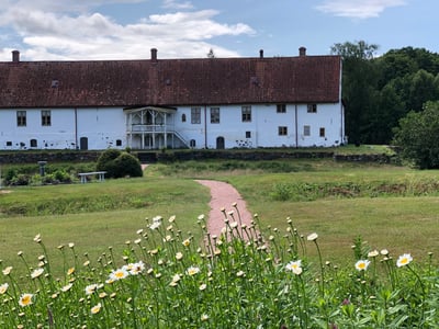 輕水彩課：旅行風格速寫—瑞典霍夫達拉城堡一隅6