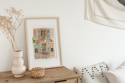 輕水彩課：歐洲街景速寫4