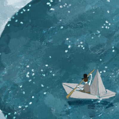 畫一首歌：離人｜藝術微噴裝飾畫5