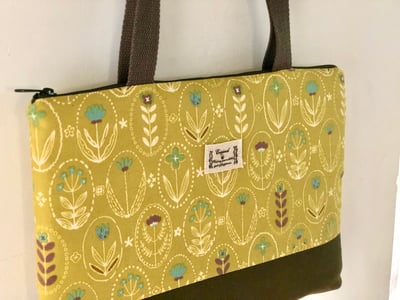 可肩背拉鍊筆電包｜Ariselin Design 客製化布品｜6