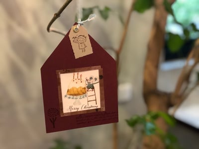 到小老鼠家過聖誕｜Ariselin Design 水彩課｜6