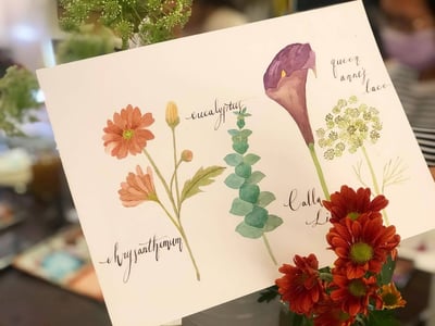 輕水彩課：與花生活的日日4