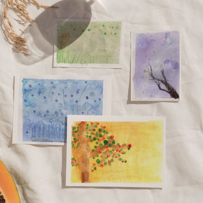 輕水彩課：色彩實驗室5