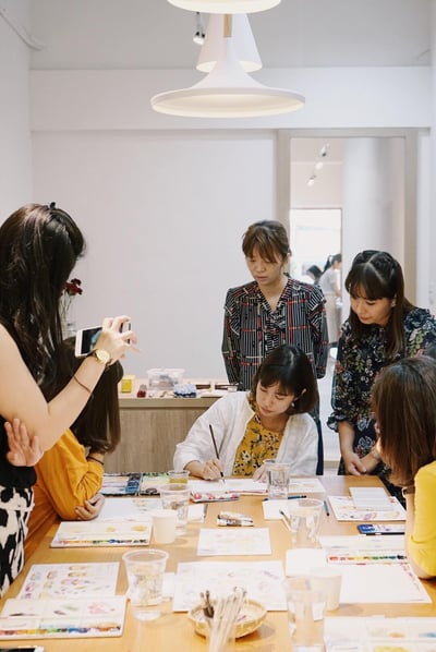 輕水彩課：旅行的記憶／情書裡的小樽運河13