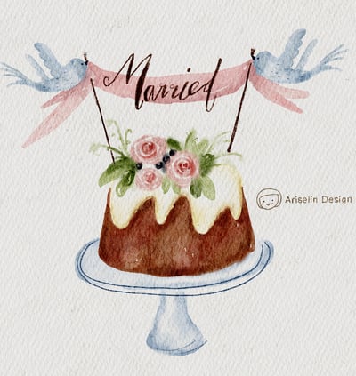 iPad畫畫課：用Procreate畫出水彩質感小物｜Ariselin Design 線上課程｜4