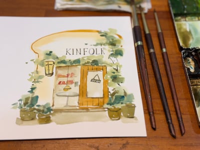 輕水彩：我所喜歡的優雅小店2