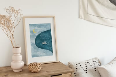 畫一首歌：離人｜藝術微噴裝飾畫3