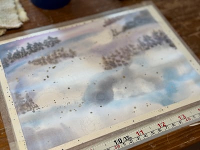 輕水彩課：挪威滑雪趣3