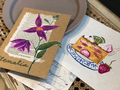 油粉彩課：油粉彩的初心課2