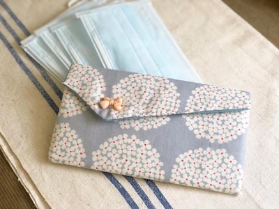 口罩收納包｜Ariselin Design 客製化布品｜4