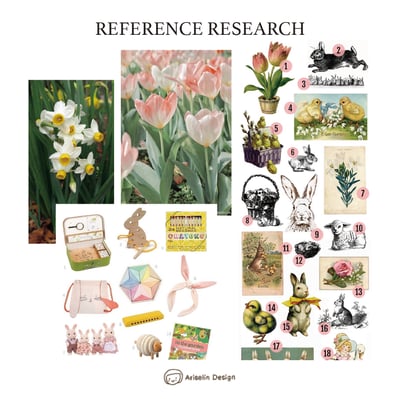 iPad畫畫課：春日復活節5