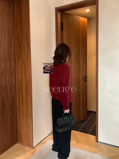 黑標線/全羊毛高品質毛衣4