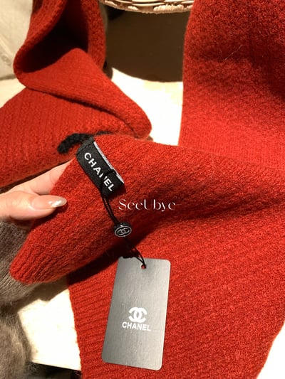 新年紅小香奶奶圍巾2