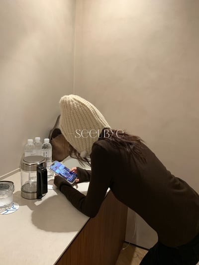 大頭姊姊鎖溫包裹毛線帽7