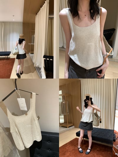 低飽和亞麻原色/凹衫6