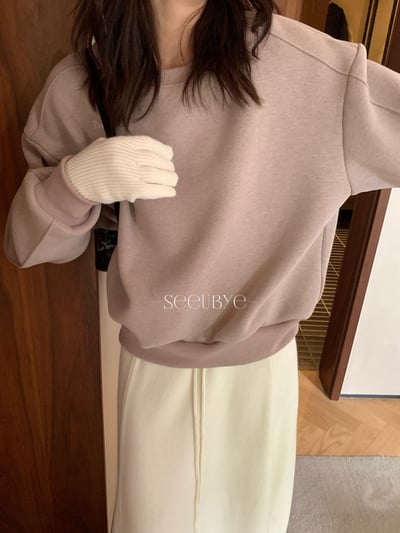 訂製藕粉色加絨hoodie8