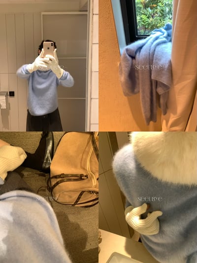 黑標線/全羊毛高品質毛衣7