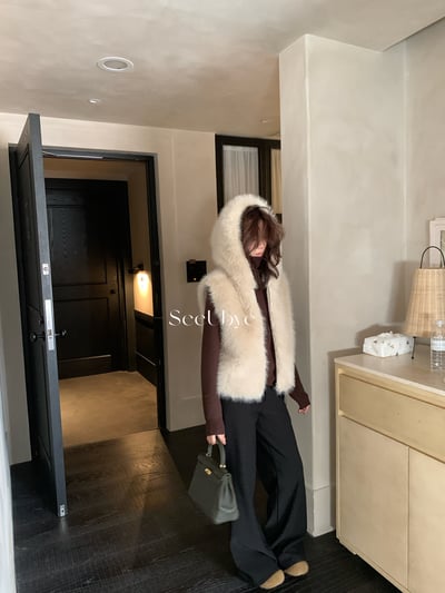 Environmental皮草毛絨馬甲6