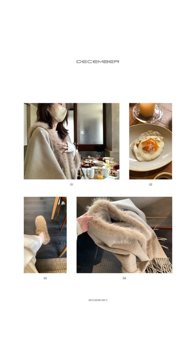 人生狐狸毛斗篷｜超溫暖壁爐4