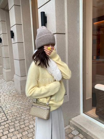 澎鬆氛圍100分圍巾8