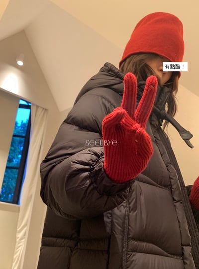 可觸屏針織手套9