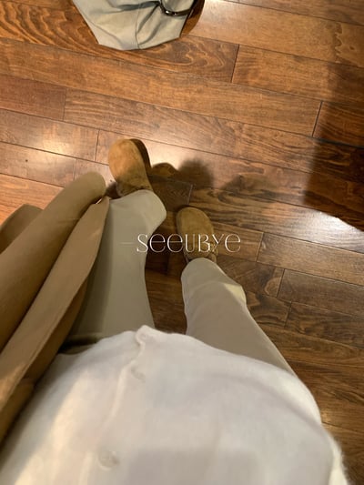 一直很想出的卡其色加絨九分褲7